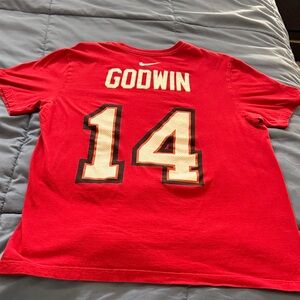 Nike Red Short Sleeve Tee